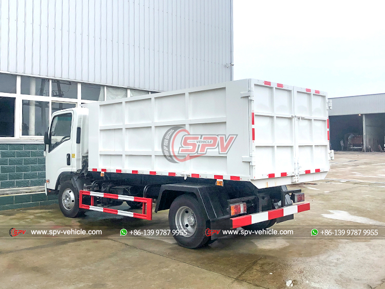 ISUZU KV600 Waste Tipper Truck - Rear Left Side